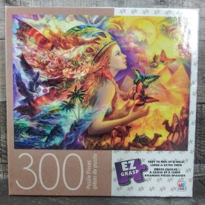 MB 300 шт. головоломка: фантастический красочный мир Trippy Gaia ведьма мать Земля новый - Изображение 1 из 4