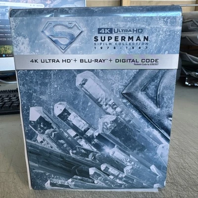 Superman 5-Film Collection 1978 - 1987 4K UHD + Blu-ray + Digital - Image 1 of 4