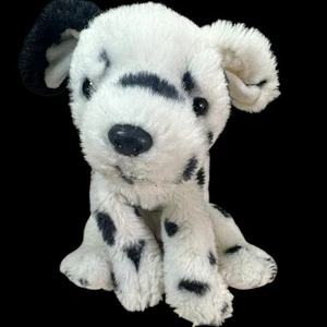 Ace Dalmatian Ty Classic Dog Plush Black White 11" Spotted Puppy 1997 Buddy - Picture 1 of 8