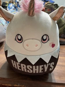 Peluche KellyToy Squishmallow Hershey's SOFIA El Unicornio San Valentín 2022 12” - Imagen 1 de 4