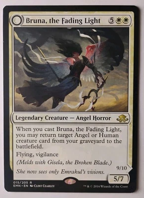 Bruna, the Fading Light MTG, Eldritch Moon, Rare, LP - Image 1 of 2