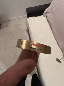 Vintage Rawlings BP Brass Putter RH 35"  Winn Dri Tech Grip - Picture 1 of 4