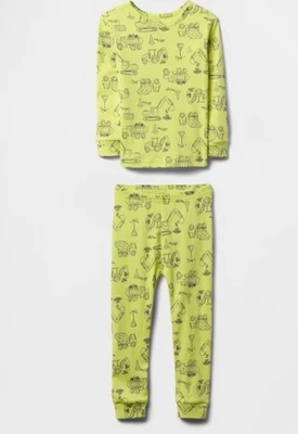 Nuevo con etiquetas Pijama Baby Gap Niño Pequeño Vehículos de Construcción Camiones Coches Automático 5T 5 Foto 1 de 2