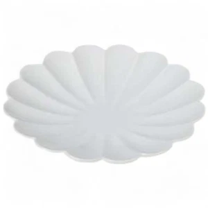 Takumifu Arita Ware 13Cm Plato Pequeño, Blanco Mate Crisantemo Cresta Placa (Sm_ - Imagen 1 de 2