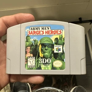 Army Men Sarge’s Heroes: Nintendo 64 Videospiel - getestet - nur Cartridge - Bild 1 von 6