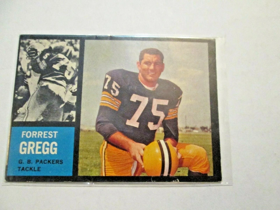 1962 Topps #70 Forrest Gregg  Green Bay Packers  Nrmt - Image 1 of 1