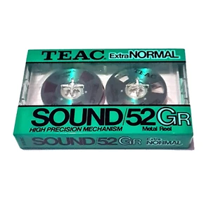 Cassette de audio en blanco TEAC Sound 52 verde R2R posición normal tipo I Japón 1984 - Imagen 1 de 4