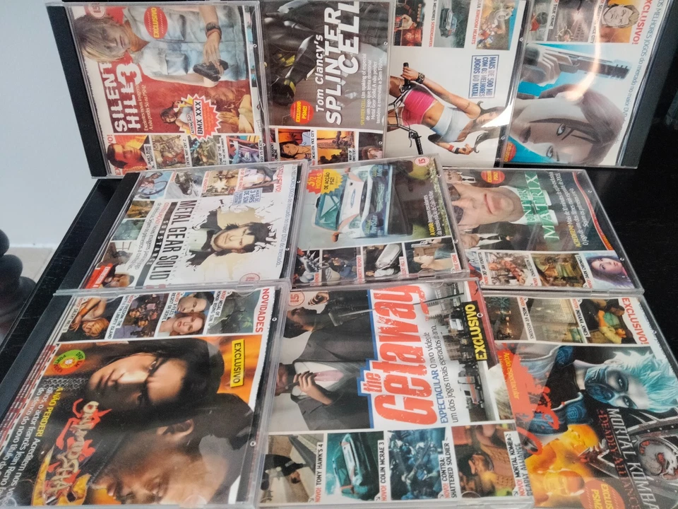 🎮 PSM2 Portugal – 10 DVDs with Demos of Iconic Games – Perfect Condition – Rare - Image 1 of 1