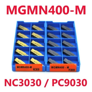 10 Stck. MGMN400-M NC3030/PC9030 Abtrennen Nut Hartmetall Drehmaschine Dreheinsätze - Bild 1 von 9