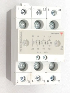 Carlo Gavazzi RG SSR Solid State Relaisschalter 3x polig Schütz RGC3A60D20KKE - Bild 1 von 6
