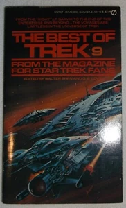 THE BEST OF TREK #9 STAR TREK PAPERBACK VINTAGE WALTER IRWIN GENE RODDENBERRY - Picture 1 of 2