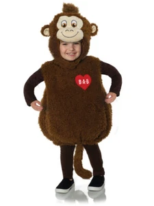 Belly Babies Plush Build-A-Bear Smile Monkey Costume Toddler 18-24 Months - Picture 1 of 1