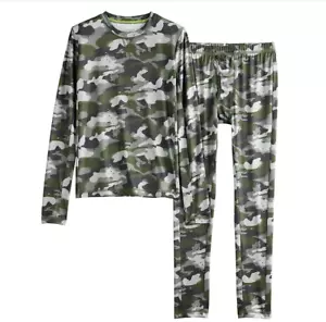 NWT Boys Medium 8-10 Cuddl Duds Comfortech Stretch 2-Piece Base Layer Set - Picture 1 of 3