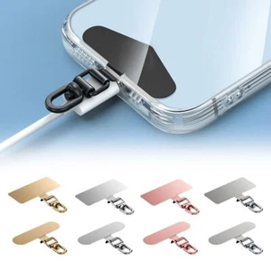 360° Rotatable Phone Lanyard Clip Patch Strap Fixed Gasket for Mobile Phone - Photo 1 sur 22