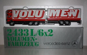 Mercedes Benz AG Stuttgart-MB 2433L 6x2-Volumenfahrzeug-Modell-neu-very rare-OVP - Picture 1 of 4