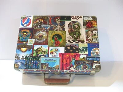 VICTROLA The Grateful Dead RECORD PLAYER Turntable Decoupage Vintage Vinyl w/Bluetooth