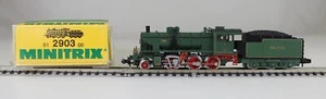 Minitrix 51 2903 00 locomotiva a vapore G 3/4 H della Bay.Sts.B. da collezione con scatola originale - Foto 1 di 3