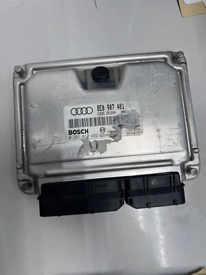✅ Original Audi A4 8E 2.5TDI  Motor Steuergerät 8E0907401  BOSCH 0281010492 - Immagine 1 di 4