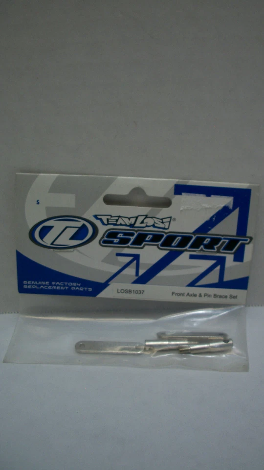 Team Losi LOSB1037 FRONT AXLE & PIN BRACE SET: Mini-T 1.0   NIB - Image 1 of 1