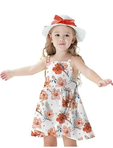 Toddler Girls Dress Spring summer hat 4t-5t New cute Easter - Picture 1 of 7