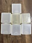 Official OEM SEGA Game Gear Clear Plastic Cartridge Cases Lot of 7 Free Shipping