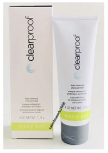 Neu im Karton Mary Kay Clear Proof Tiefenreinigung Kohle Maske 4 Oz. Volle Größe - Bild 1 von 3