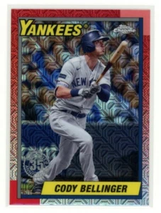 CODY BELLINGER 2025 Topps Serie 2 Paquete Plata 1990 Topps Cromo #T90C-112 - Imagen 1 de 2