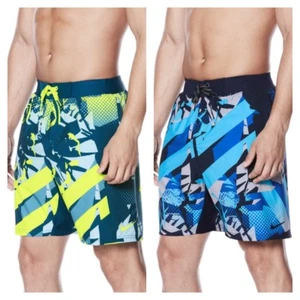 New Nike Mens Printed Graphic Graffiti Breaker Swim Shorts Trunks MSRP $62 - Picture 1 of 4