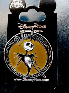 Disney Pin Trading - Nightmare Before Christmas. Jack Skellington Large Icon Pin