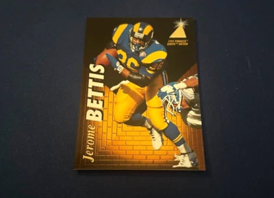 1995 Pinnacle Zenith Football Jerome Bettis #106 HOF Set Break NM - Image 1 of 2