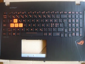 Complete Topcase QWERTY ASUS ROG GL553VD GL553VW New Black - Picture 1 of 2