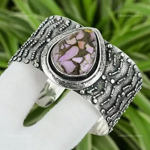 Copper Phosphosiderite Gemstone 925 Sterling Silver Engagement New Bangle Cuff - Picture 1 of 6