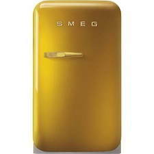 SMEG FAB5RDGO3 FRIGORIFERO MONOPORTA DESTRA ANNI 50 A+++ 34 LT ORO
