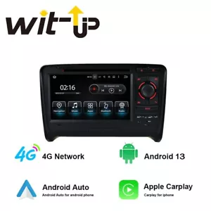 For Audi TT MK2 Radio CarPlay Stereo 7 Touch Screen Android Auto Navi DVD Wifi - Picture 1 of 8