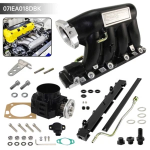 Intake Manifold Throttle Body + Fuel Rail For Honda Civic Acura TSX K20Z3 K24A2 - Picture 1 of 11