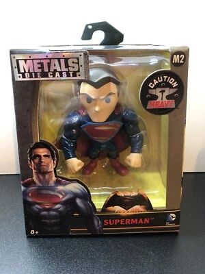 Figura de acción Jada Metals M2 Superman Die Cast 4 pulgadas nueva en caja 2015 Foto 1 de 4