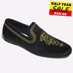 Zapatos de vestir de moda informales de diseñador negros Malin Dante para hombre - Imagen 1 de 1