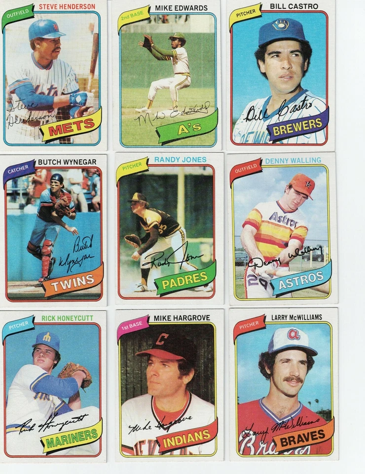 1980 Topps Baseball Complete Your Set 251-500 - Image 1 of 1