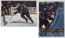 1997-98 Pacific Paramount Red Peter Forsberg #49 HOF