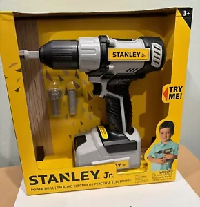 Trapano giocattolo STANLEY Jr. con 3 punte nuovo con scatola - Foto 1 di 2