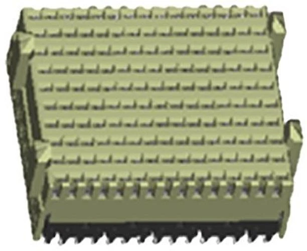 1 x Amphenol FCI Airmax VS Series 2mm Pitch High Speed Backplane Connector, Fema - Image 1 of 1