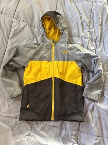 The North Face Boys Chimborazo Triclimate Jacket Sz S 7/8 Dryvent Waterproof - Picture 1 of 12