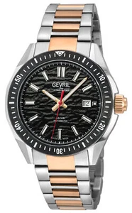 Gevril Men's 48303BN Ascari Automatic Two-Tone IP Stainless Steel Date Watch - Picture 1 of 3