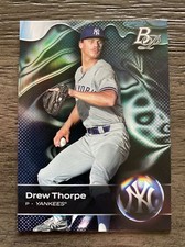 2023 Bowman Platinum Rookie Prospect Card Drew Thorpe
