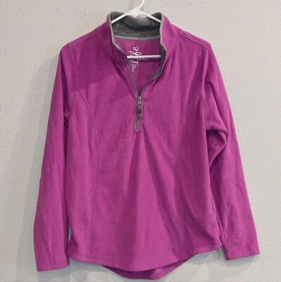 Vellón Pull Over Qtr Cremallera Para Mujer Talla Mediana Foto 1 de 3