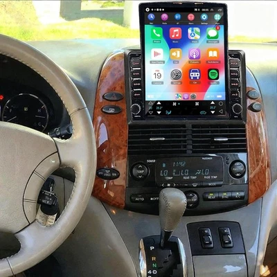 For 2004-2010 Toyota Sienna 9.7" Android 15 Carplay Car Stereo Radio GPS Navi FM - Imagem 1 de 4