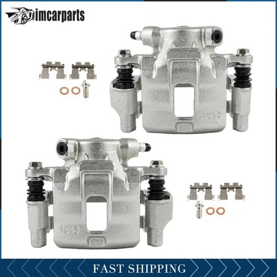 For 1989-1992 Chevrolet Tracker L4 1.6L Front Pair Brake Calipers w/ Bracket - Image 1 of 4