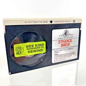RARE Strange Brew (1983), BETA Movie, MGM Home Video, McKenzie Bros. CULT - Foto 1 di 9