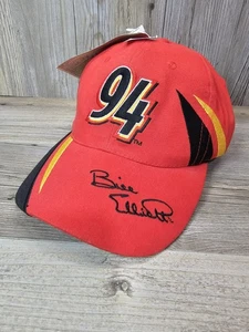 Vintage Bill Elliott Nascar McDonald’s Racing Team Snap Back Hat NWT 90s New - Picture 1 of 4