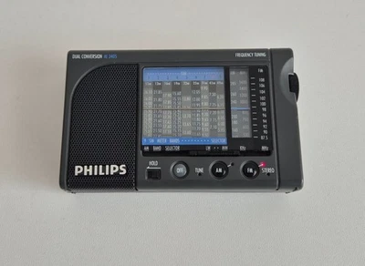 Vintage Philips AE3405 Dual Conversion 12 Band World Receiver - Image 1 of 4